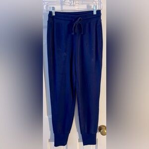 NWOT FABLETICS DARION High-Waisted Performance Joggers In Navy Blue. Size: XS